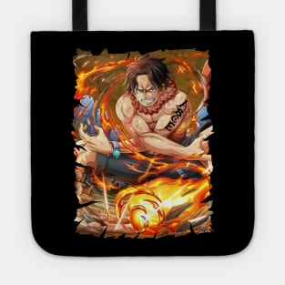 PORTGAS D ACE ANIME MERCHANDISE Tote