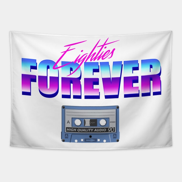 80s forever Tapestry by thehollowpoint