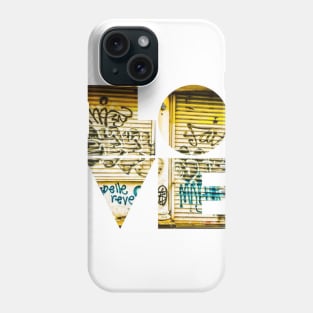 Love Graffiti Street Art NYC Phone Case