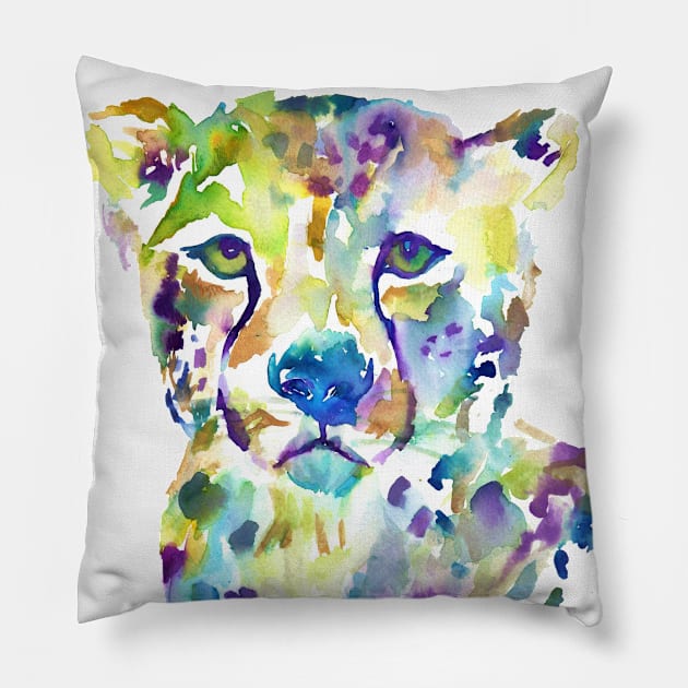 Chester by Jess Buhman Pillow by Jess Buhman Art 