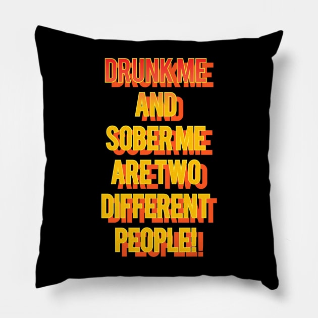 Drunk Pillow by Well well well