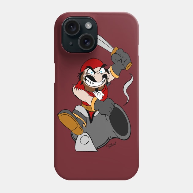 Fire the Cannons! Phone Case by oria