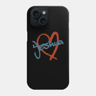 I Love Yeshua Vintage 80's & 90' Brown and Blue Phone Case