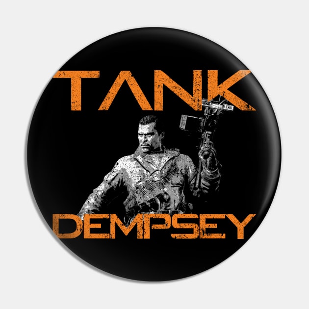 Tank Dempsey Pin by huckblade