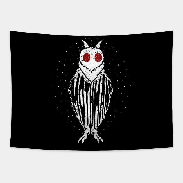 Mothman Tapestry by Tesszero