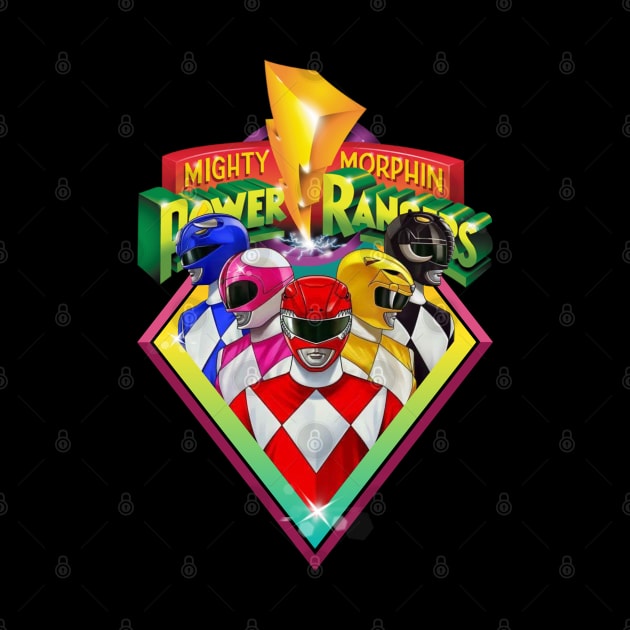 Mighty Morphin Power Rangers by Pink Umbrella