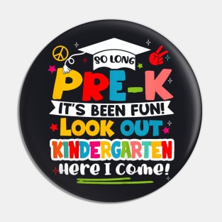 Kids Last Day Of Pre K Graduation Graduate Boys Girls Pin