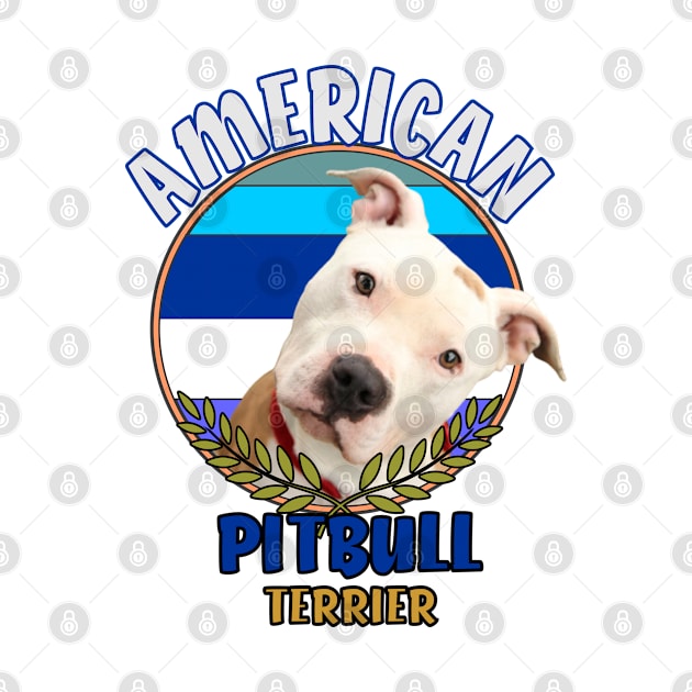 american pitbull terrier by Carolina Cabreira