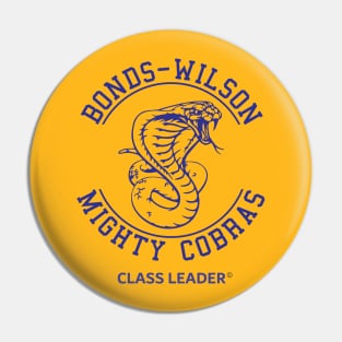 Bonds-Wilson Class Leader Pin