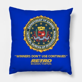 Winners Don't Use Continues Pillow