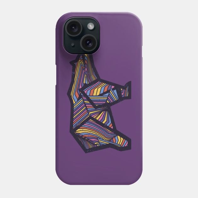 Rainbow Bear Phone Case by Johann Brangeon