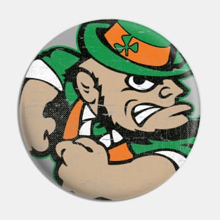 Vintage Fighting Leprechaun Pin