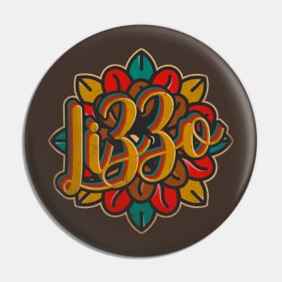LiZZo Floral Coffee Pin