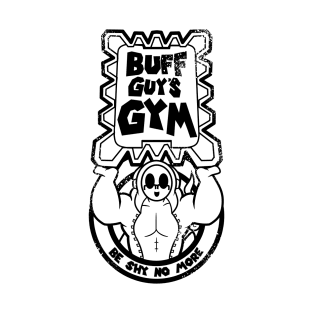 Buff guy Gym Black V1 T-Shirt