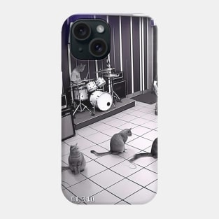 Cat Party at Dominos Pizza Phone Case