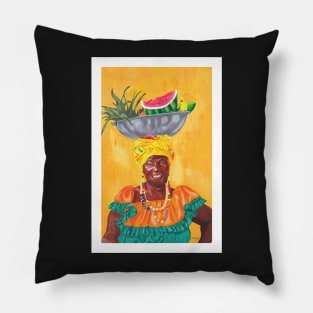 Palenquera, Colombia Pillow