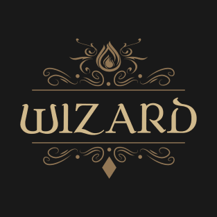 Wizard Character Class Tabletop RPG T-Shirt