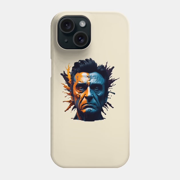 Johnny Cas 3D splash Art Phone Case by Katab_Marbun