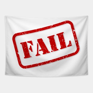 Fail Rubber Stamp Tapestry