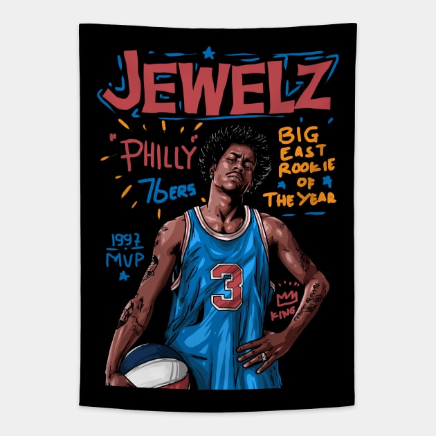 iverson jewelz Tapestry by soponyono