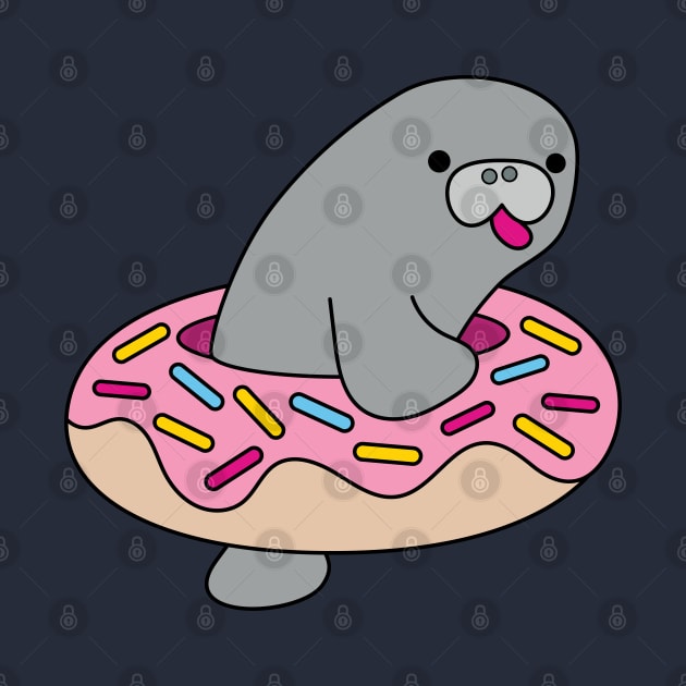 Manatee Donut by BoredInc