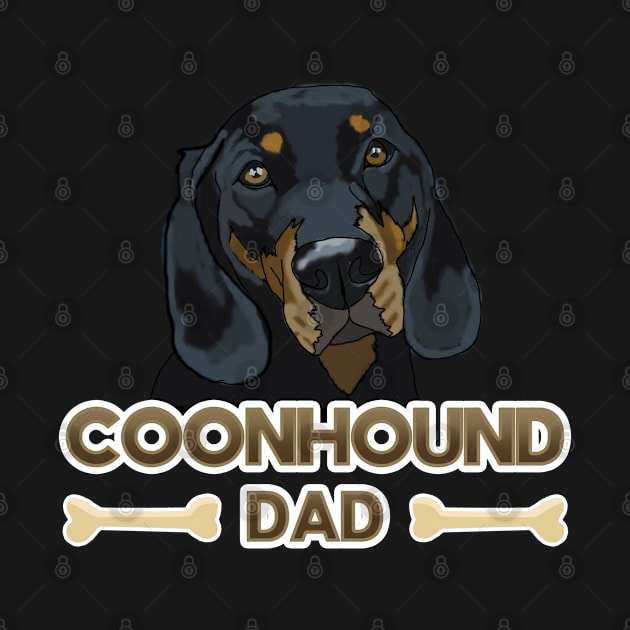 Coonhound - Coonhound Dad by Kudostees