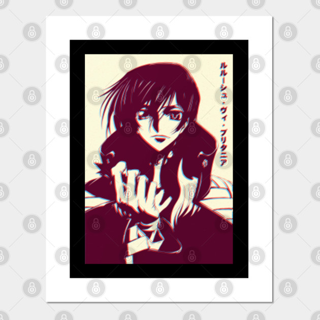 Lelouch Code Geass Code Geass Lelouch Posters And Art Prints Teepublic Lelouch Code Geass Code Geass Lelouch Posters And Art Prints Teepublic