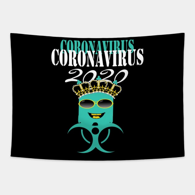 Coronavirus 2020 Tapestry by BC- One- Shop