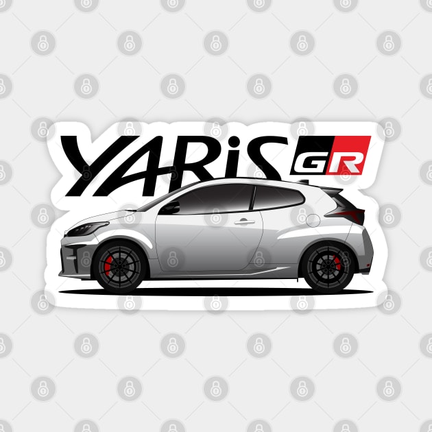 YARIS GR Magnet by HSDESIGNS