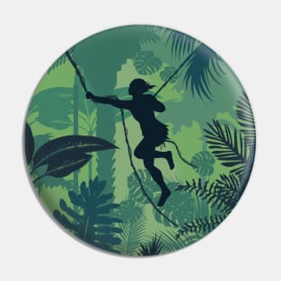 Tarzan of the Apes - Alternative Movie Poster Pin