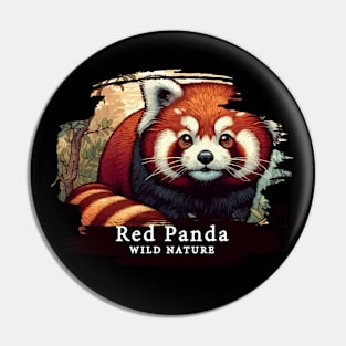 Red Panda - WILD NATURE - RED PANDA -8 Pin