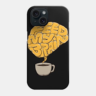 CAFFAINE ADDICT Phone Case