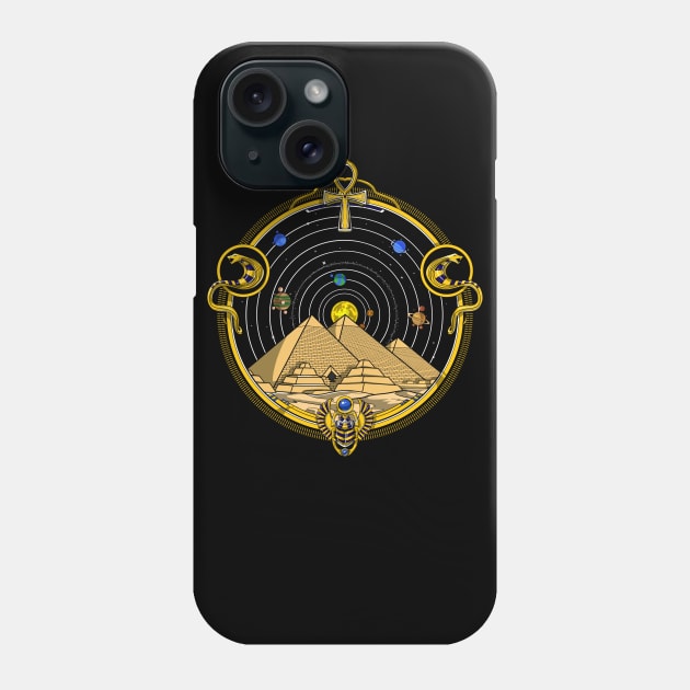 Ancient Egyptian Pyramids Phone Case by underheaven