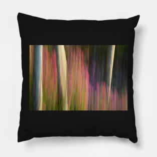 Forest Illusions- Aspens and Sweet Peas Pillow