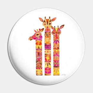 giraffe firey Pin