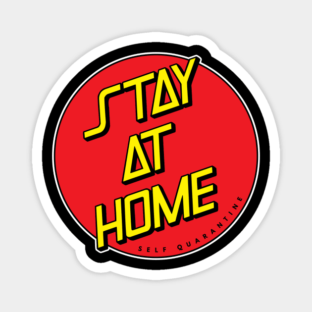 Stay Home Magnet by Kaiju_EC