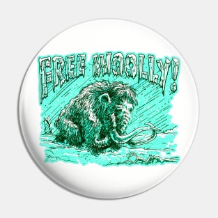 Free Woolly Mammoth Pin