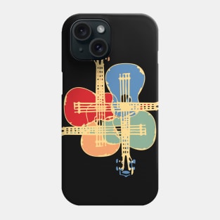 Fancy Colorful Ukulele Phone Case