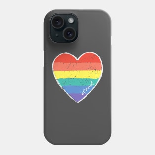 Pride T-Shirt Gay Pride Tshirt Proud LGBTQ apparel Lesbian Pride Bi Pride Equality Shirt Pride Month Gift Rainbow shirt Phone Case