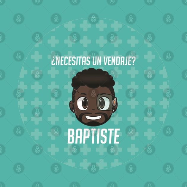 Baptiste chibi OW (Spanish) by DawnDarling