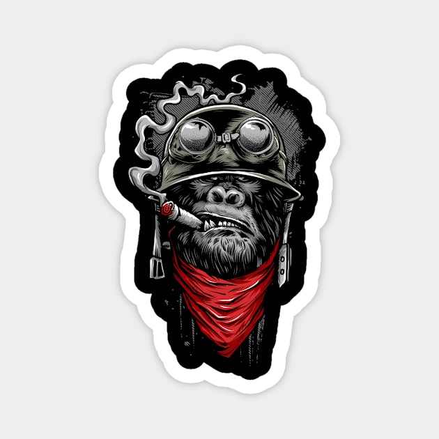 Ape of Duty Magnet by RofX Project