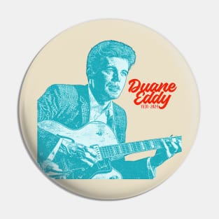 Retro Duane Eddy Overprint Pin