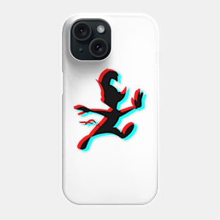 Retro 3D Glasses Style - Woody Woodpecker Phone Case