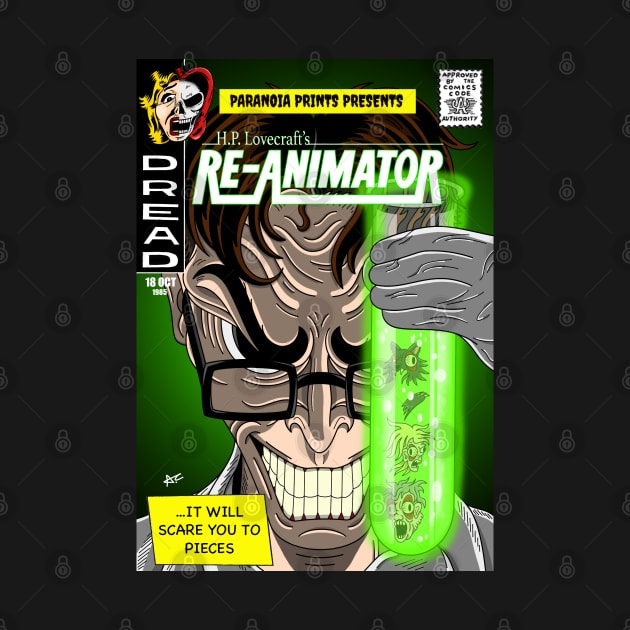 RE-ANIMATOR Cover by Paranoia Prints