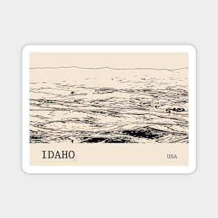 Idaho USA Magnet