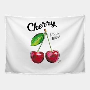 Cherry boom, boom! Tapestry