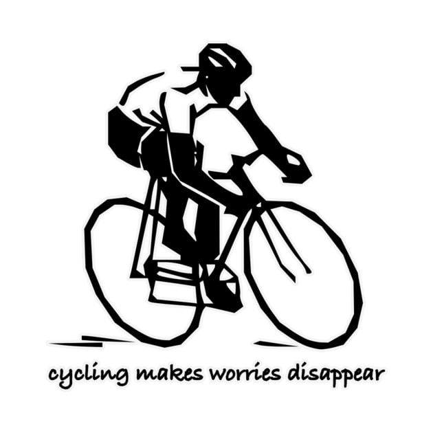 cycling makes worries disappear by dht2013