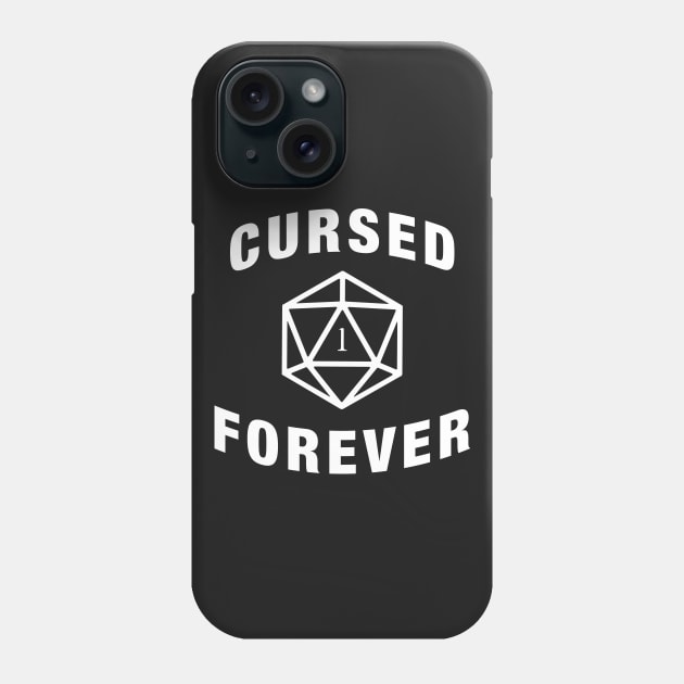 Cursed Forever RPG Phone Case by pixeptional