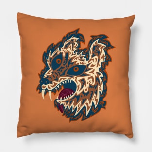 Mad Wolf Pillow