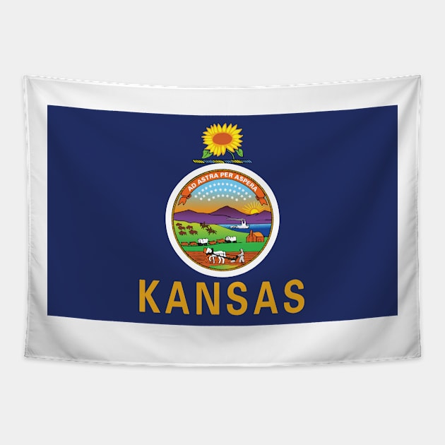 Kansas Tapestry by Wickedcartoons